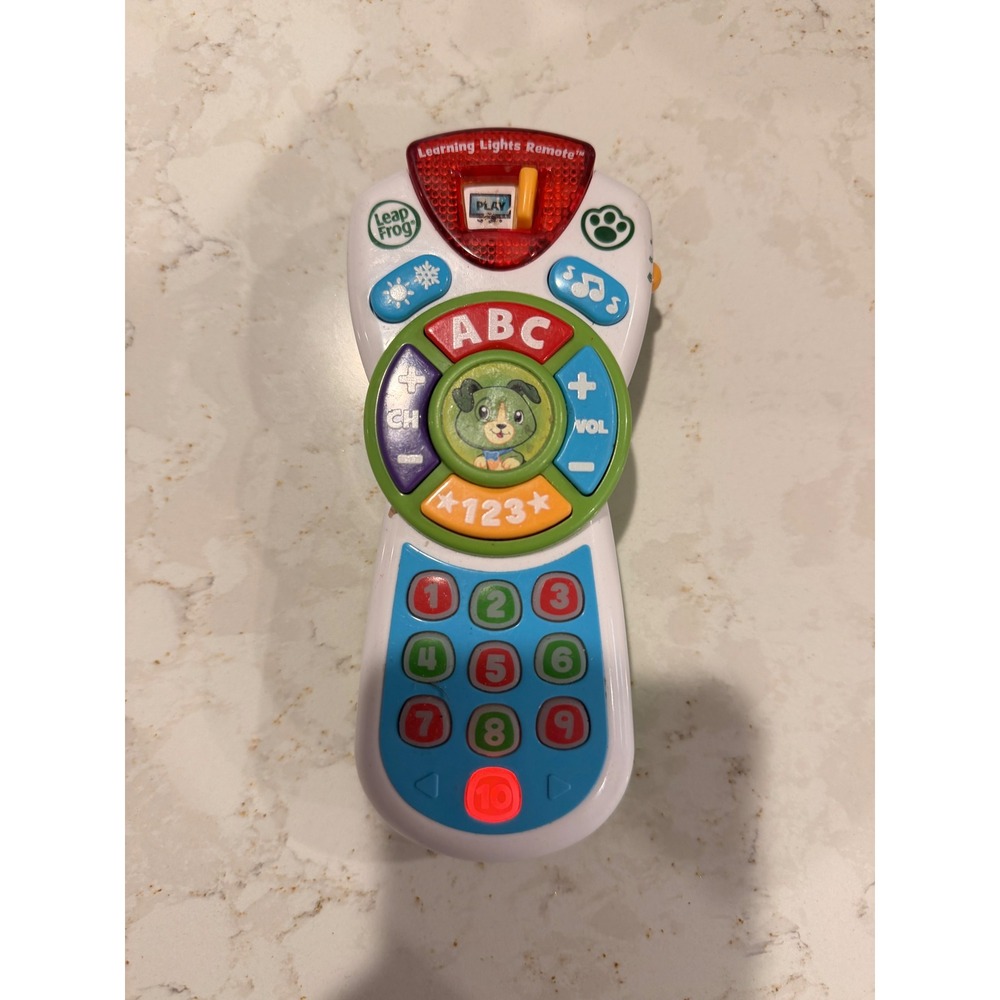 LeapFrog Learning Lights Remote Scout Toddler Educational Musical Toy 6062